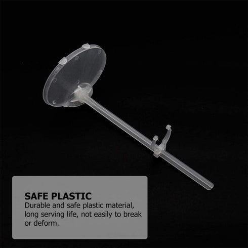 EXCEART 24pcs White Doll Stand Doll Support Rack Action Figure Display Rack for Window Doll Display Decoration Collection...