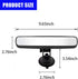 1 PC Rear View Mirror with Suction Cup, HD Car Rear View Mirror, ABS Adjustable Anti-glare Rear View Mirror for Most Cars SUVs Trucks Interior Mir...