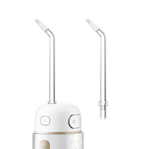 2 Pcs Replacement Orthodontic Jet Tips Replacement Jet Tips Oral Irrigator Tips Set Dental Water Jet Tips Accessories for Bixdo Travel Water Floss...