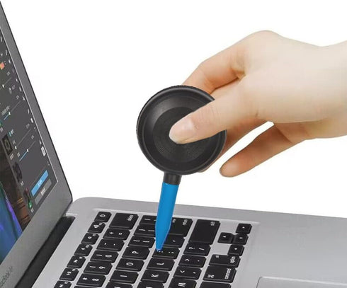 Keyboard Cleaning Brush Kit, 4 in 1 Keyboard Cleaning Brush, Air Blower, Lens Cloth, Retractable Goat Hair Brush......