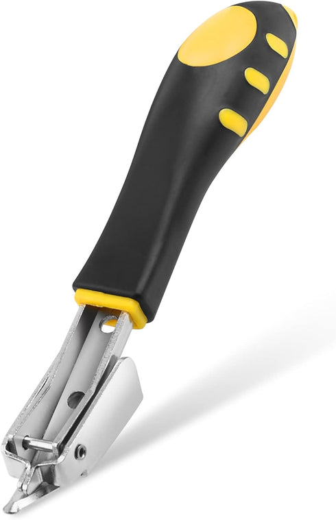 Upholstery and Construction Heavy Duty Staple Remover Tack Lifter Office Claw Tools Yellow...