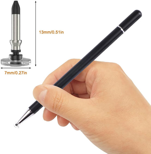 20 Pieces Universal Stylus Replacement Disc Tips,DanziX Universal Stylus Tips Round Shape Stylist Replacement Tips for Touch Screen Devices......