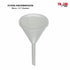 Funnel Polypropylene Plastic 90mm 3.5" Diameter 5-Pack...