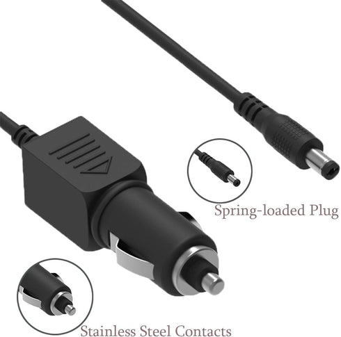 12 Volt Car Vehicle Lighter Adapter Compatible with Medela Freestyle Charger, Pump-in-Style Advanced, Spectra S1, S2, 9Plus, Symphony Replacement ...