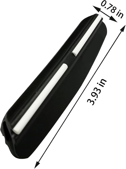 4 Pcs 15 Degree Professional Knife Sharpening Guides, Black knife sharpener Angle Guide, Perfect Assistance for Grinding Knife Blade,for Kitchen, ...