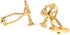 Libra Judge Lawyer Scales of Justice Cufflinks (Gold)...