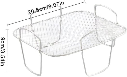 Air Fryer Rack for Air Fryer - 304 Stainless Steel Air Fryer Accessories Dehydrator Rack Toast Rack Grill Air Fryer Accessories...
