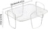 Air Fryer Rack for Air Fryer - 304 Stainless Steel Air Fryer Accessories Dehydrator Rack Toast Rack Grill Air Fryer Accessories...