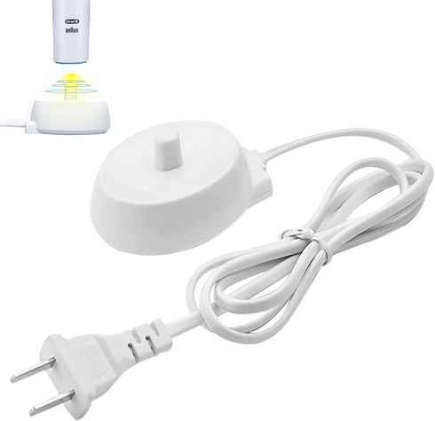 for Braun Oral-B Electric Toothbrush Replacement Charger?for Oral-B Model 3757 Waterproof IPX7 Inductive Charging Adapter,Portable Travel...