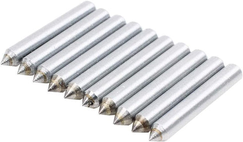 AUTOTOOLHOME 10pcs Scribe Tips Engraver Bits Carbide Point Bit Nozzle for Rotary Tool Electric Engraver Engraving Metal Wood PVC Plastic...
