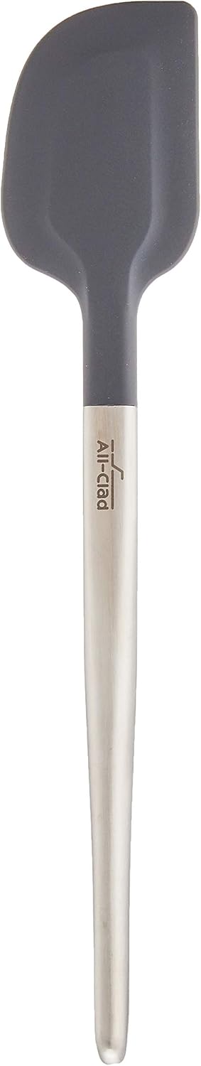 All-Clad Specialty Silicone Kitchen Gadgets Spatula Kitchen Tools, Kitchen Hacks Silver, Stainless Steel and Black...