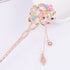 Retro Chinese hairpin The Chinese ancient headdress hairpin hairpin is simple. The flower hairpin is designed for female girls' long hair with bea...