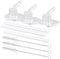 Marbe Replacement Straws for Thermos Funtainer 12 Ounce Bottle, 3 Pieces Straw Cleaning Brushes Safe to Use for Adult and Children stainless-steel...