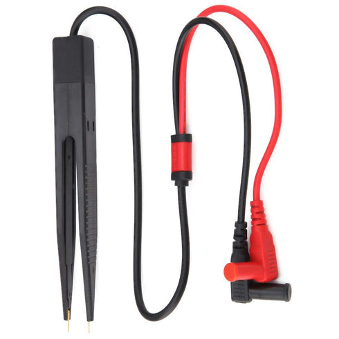 Portable SMD Chip Test Clip Meter Multimeter Clip SMD Test Clip Capacitor Clip Multimeter SMD Pen Meter...