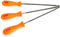 3pcs Chainsaw Chain Sharpening File Set Chainsaw Files Sharpener with Plastic Handle Woodworking Hand Tools 4.5mm...
