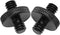 4PCS 1/4" Male to 1/4" Male Threaded Tripod Screw Adapter, Aluminum Alloy Standard Camera Cage Mounting Thread Converter, Double Head Stud for Mon...