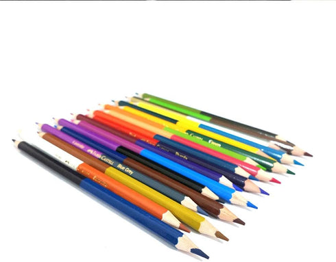 Faber-castell Dual Sided Bi - Colour Pencils in Hexagonal Shape (Set of 18)...