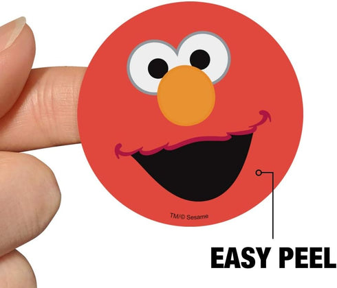 Sesame Street Elmo Face Planner Calendar Scrapbooking Crafting Stickers...