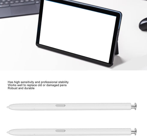 2Pcs Stylus Pen for Samsung Galaxy Note 10, for Note 10 Plus, Replacemen Touch Pen Tips Nibs Thimble Tweezers Brush (White)......
