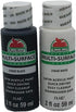 Apple Barrel Satin Acrylic Multi-Surface Paint Set - Black and White (2 Ounces Each)...