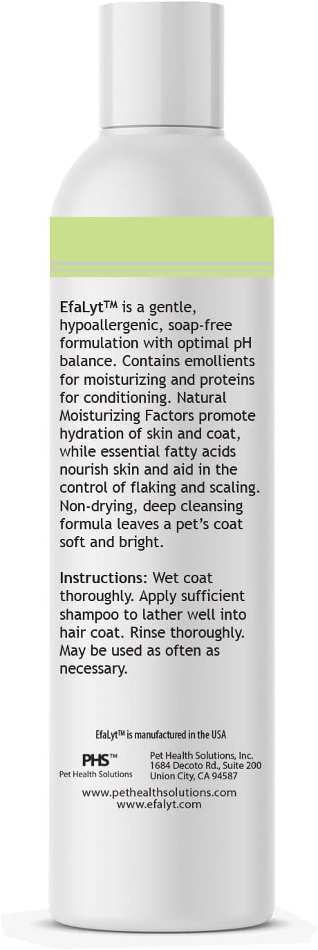 EfaLyt Hypoallergenic Shampoo for Pets - Blend of Proteins, Essential Fatty Acids - Control Flaking and Scaling - Optimal pH Balance - Natural Moi...