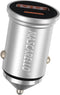 Mini Car Charger 40W USB C Fast Charging Adapter Compatible iPhone, Type C Car Charger with Cigarette Lighter Plug, Automobile Chargers for Cell P...