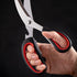Kitchen Scissor Heavy Duty Poultry Shear All Purpose BBQ Meat Steak Food Cooking Cutting Stainless Steel Ultra Sharp with Toothing Blade...