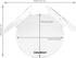 Acrylic Mini Circular Corner Shelf Mount for Security Cameras, Baby Monitors, Speakers, Plants & More, Universal Cam Holder, Easy to Install, Scre...