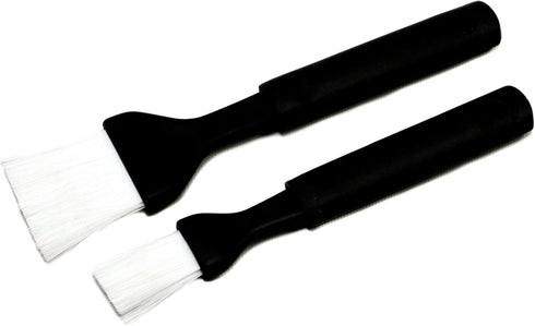 Chef Craft 21266 Classic Plastic Basting Brush Set, 8 and 9 inch 2 Piece, Black...