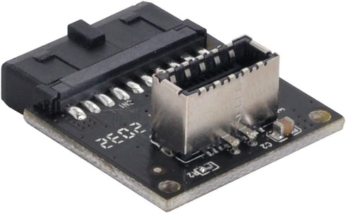 cablecc USB 3.1 Front Panel Socket Type-E to USB 3.0 20Pin Header Male Extension Adapter for Motherboard...