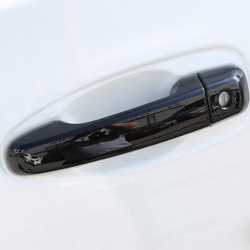 ITrims Door Handle Cover Trim for Toyota 4Runner 4WD N280 2010-2023 2018 2019 2020 2021 Car Styling Accessories Exterior Door Handles 8PCS Black A...