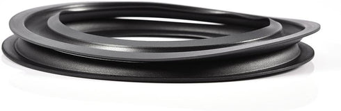 2pcs 6 inch Perforated Rubber Speaker Foam Edge Surround Rings Replacement Parts for Speaker Repair or DIY...