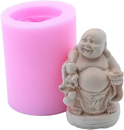 Buddha Silicone Mold for Handmade Soap, Crafts, Candle, Chocolate, Muffins, Ice...