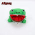 Cosplay Anime Frog Coin Purse Cute Pouch Wallet Small Money Bag Plush Toy for Funny 3225...