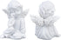 Hapivida Cherub Statue, 2.2×2.4in Resin Cherubs White Angel Statue Figurine Garden Sleeping Cherub Statue Sculpture for Indoor Outdoor Home Decora...