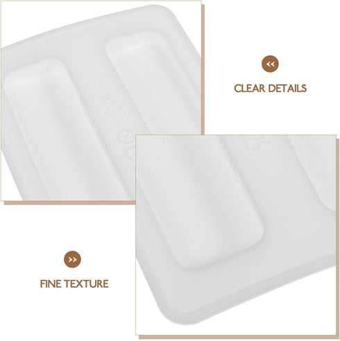 Silicone Toaster Dust Cover 2 Slice Toaster Lid Electric Bread Maker Upper Cover Toaster Machine Top Cover for Bread Machine Part Accessories ?Whi...