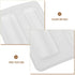 Silicone Toaster Dust Cover 2 Slice Toaster Lid Electric Bread Maker Upper Cover Toaster Machine Top Cover for Bread Machine Part Accessories ?Whi...