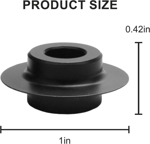 Pipe Cutter Replacement Wheel 33170, for Ridgid Pipe Cutter 30, 40, 108, 109, 109P, 154 and 156-2 Pcs...