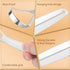 PURECARE 36O Tongue Scraper for Adults. 2 Pack Curved Head, Travel Case. Best Easy to Use Stainless Steel Tongue Cleaner. Top Scrubber for Oral Hy...