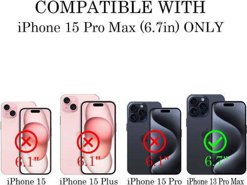 Retro Cassette Tape Case for Phone 15 Pro Max with Stand,Drop Protection Slim Phone Case Cover for Phone 15 Pro Max 6.7in - Color Cassette Tape...