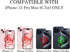 Retro Cassette Tape Case for Phone 15 Pro Max with Stand,Drop Protection Slim Phone Case Cover for Phone 15 Pro Max 6.7in - Color Cassette Tape...