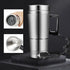 Car Electric Kettle, Travel Kettle, Car Water Heater,350Ml 150ML Stainless Steel Car Electric Kettle Coffee Tea Thermos Water Heating Cup 12V...