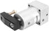 Convenient Air Cylinder, 90 Degree Angle Small Fast Swing Clamp Cylinder, for Stably Using(ACK25-90R)...