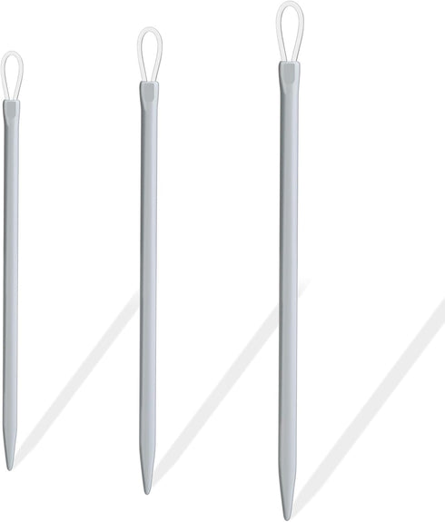 3 Pcs Large-Eyed Nylon Thread Yarn Needles Rope Threader Yarn Thread Weaving Tools Wool Needle Knitting Needle Yarn Sewing Needle Sewing Knitting ...