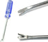 2pcs Tack Puller Lifter Nail Staple Rivet Remover Screwdriver Removal Tool...