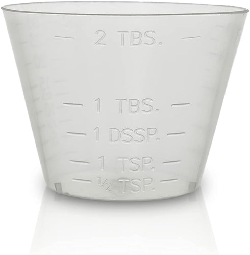 200ct, 1oz, Flexible Graduated Measuring Medicine Cups, Non-Sterile, Semi-Clear, Easy Read...
