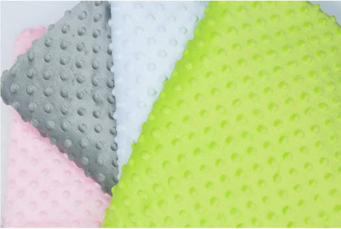 Unisex Children's Baby Quilt Soft Baby Blanket Minky Dot- Sherpa Fleece Baby Blanket 30 by 40 Inch Pink...