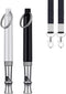 2 Pcs Dog Whistles with Lanyards High Pitch Frequency Silent Whistle Professional Recall Dog Training Whistles for Dog Training and to Recall Your...
