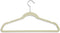 Honey-Can-Do Ultra Thin Non-Slip Velvet Hangers, 50-Pack, Ivory...