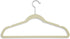Honey-Can-Do Ultra Thin Non-Slip Velvet Hangers, 50-Pack, Ivory...